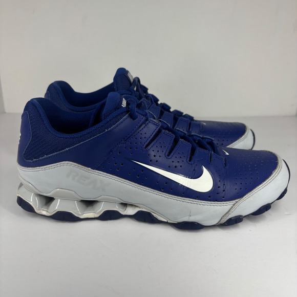 Nike Reax 8 TR Training Shoes Mens 10 Blue White Sneakers Running Athletic - Picture 1 of 7
